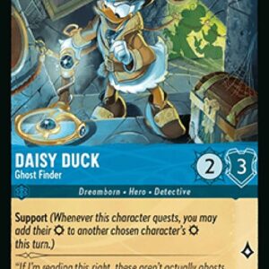 Lorcana 10WHI Daisy Duck - Ghost Finder (V.1)