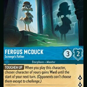 Lorcana 10WHI Fergus McDuck - Scrooge's Father