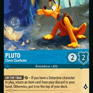 Lorcana 10WHI Pluto - Clever Cluefinder
