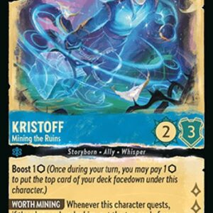 Lorcana 10WHI Kristoff - Mining the Ruins (V.1)