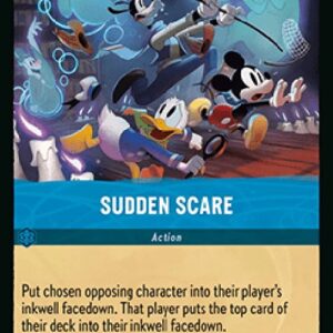 Lorcana 10WHI Sudden Scare (V.1)