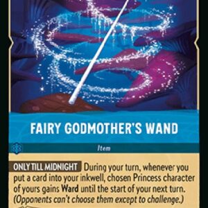 Lorcana 10WHI Fairy Godmother's Wand