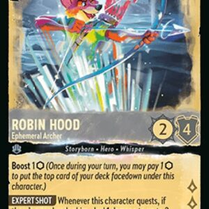 Lorcana 10WHI Robin Hood - Ephemeral Archer (V.1)