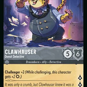 Lorcana 10WHI Clawhauser - Donut Detective