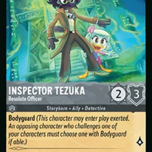 Lorcana 10WHI Inspector Tezuka - Resolute Officer