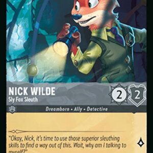 Lorcana 10WHI Nick Wilde - Sly Fox Sleuth