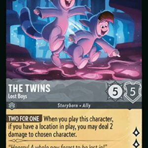 Lorcana 10WHI The Twins - Lost Boys