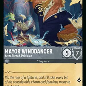 Lorcana 10WHI Mayor Winddancer - Actor-Turned-Politician