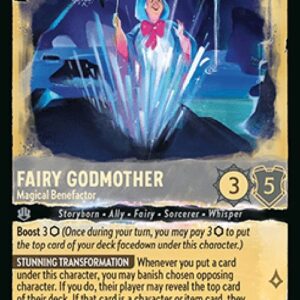 Lorcana 10WHI Fairy Godmother - Magical Benefactor