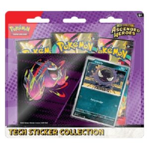 Pokemon Ascended Heroes: Gastly Tech Sticker Collection