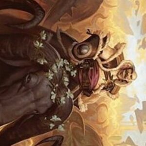 Magic: The Gathering Art Series: Bruse Tarl, Roving Rancher (V.1)