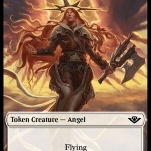 Magic: The Gathering Angel Token (W 3/3) // Plot