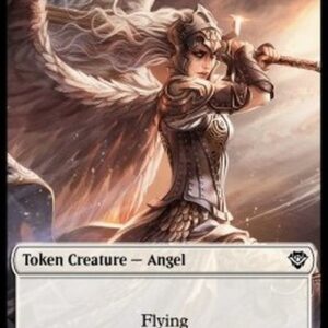 Magic: The Gathering Angel Token (W 4/4) // Elemental Token (RG 5/5)