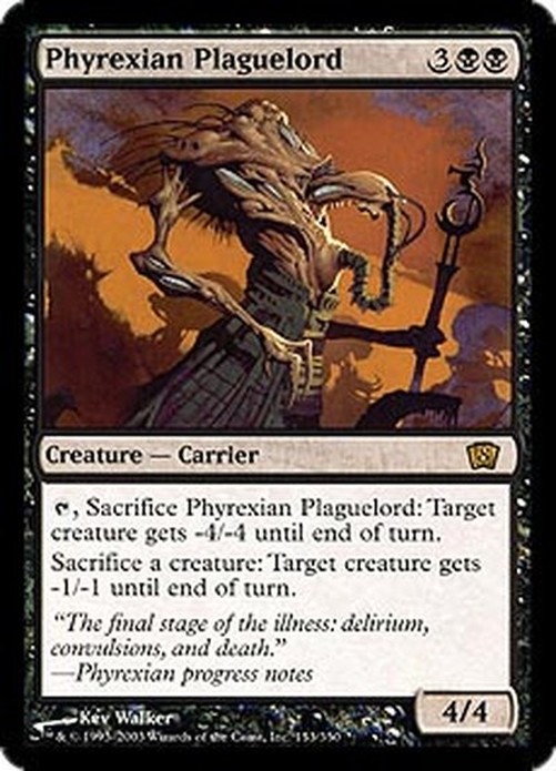 Magic: The Gathering Phyrexian Plaguelord (V.1)