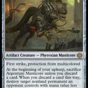 Magic: The Gathering Argentum Masticore