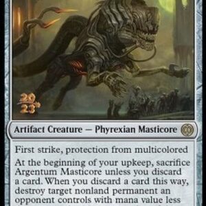 Magic: The Gathering Argentum Masticore (V.1)