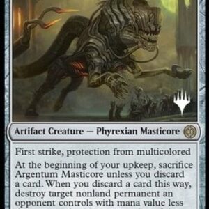 Magic: The Gathering Argentum Masticore (V.2)