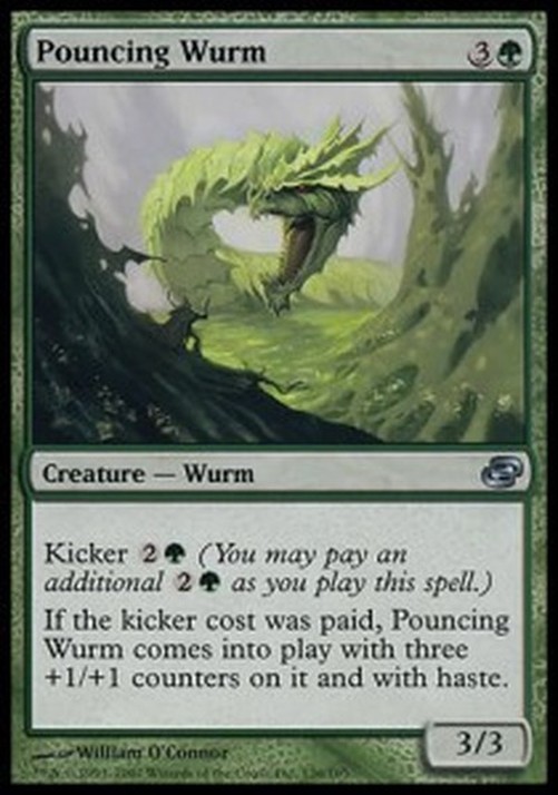 Magic: The Gathering Pouncing Wurm