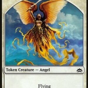 Magic: The Gathering Angel Token (W 4/4) / Saproling Token (G 1/1)
