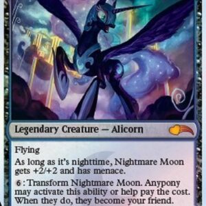 Magic: The Gathering Nightmare Moon // Princess Luna
