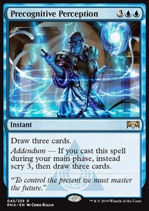 Magic: The Gathering Precognitive Perception
