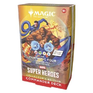 Magic: The Gathering Commander: Magic: The Gathering | Marvel Super Heroes: "The Fantastic Four" Commander Deck: Collector's Edition