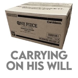 One Piece Carrying on his Will Booster Box Case