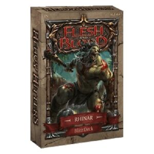 Flesh And Blood Heavy Hitters - Rhinar Blitz Deck