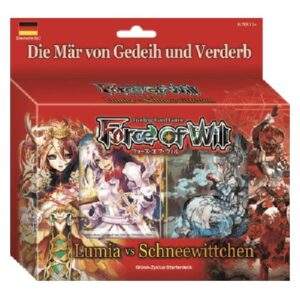 Force of Will FOW Starter Deck : Lumia vs Snow White German