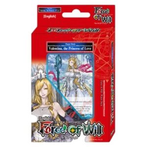 Force of Will FOW Starter Deck: Valentina, the Princess of Love German