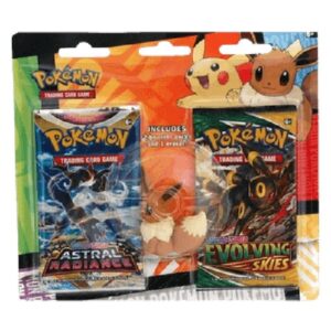 Pokemon Back to School Eevee Eraser 2-Pack Blister