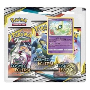 Pokemon Cosmic Eclipse: Celebi 3-Pack Blister