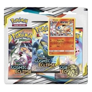 Pokemon Cosmic Eclipse: Victini 3-Pack Blister