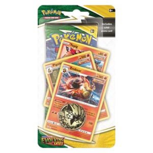 Pokemon Evolving Skies: Emboar Premium Checklane Blister