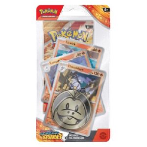 Pokemon Surging Sparks: Chandelure Premium Checklane Blister