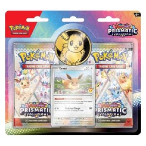 Pokemon Prismatic Evolutions: Pokemon Day 2025 Eevee 2-Pack Blister