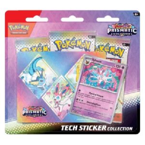 Pokemon Prismatic Evolutions: Sylveon Tech Sticker Collection