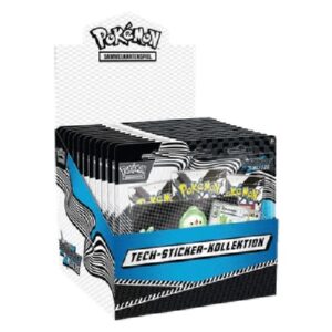 Pokemon Black Bolt: Tech Sticker Collection Display