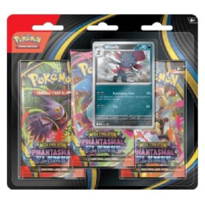 Pokemon Phantasmal Flames: Weavile 3-Pack Blister