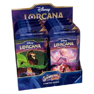 Lorcana 5SSK Shimmering Skies: Starter Deck Display
