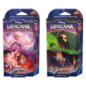 Lorcana 5SSK Shimmering Skies: 2 Starter Deck Set