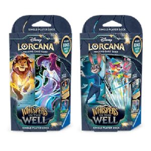 Lorcana 10WHI Whispers in the Well: 2 Starter Deck Set