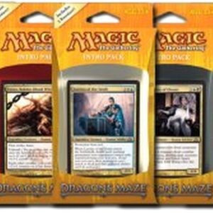 Magic: The Gathering Dragon's Maze Intro Pack Set of 5