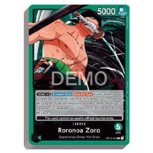 One Piece OPPR Demo Deck: Roronoa Zoro