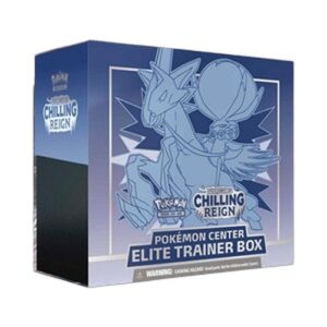 Pokemon Chilling Reign: Pokemon Center Ice Rider Calyrex Elite Trainer Box
