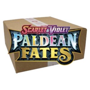 Pokemon Paldean Fates 10 Elite Trainer Box Case Italian