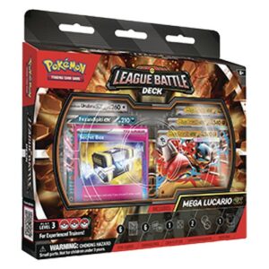 Pokemon Mega Lucario ex League Battle Deck German