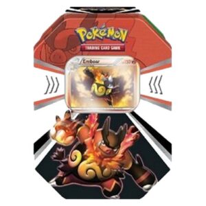 Pokemon Evolved Battle Action Tins: Emboar Tin German