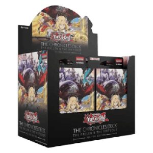 Yu-Gi-Oh! THE CHRONICLES DECK: The Fallen & The Virtuous (All-Foil Edition) Display