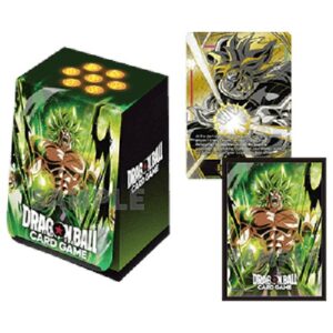 Dragon Ball Super DBFW Official Card Case & Card Sleeve Set 04 "Broly"